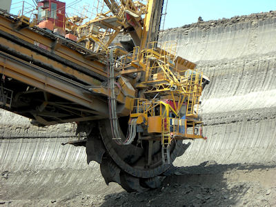 BUCKETEXCAVATOR MINING