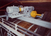 Crown Pin - Rotary drum drive